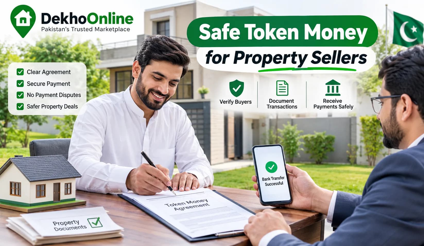 Token Money Property Pakistan: Safe Seller Guide (2026)